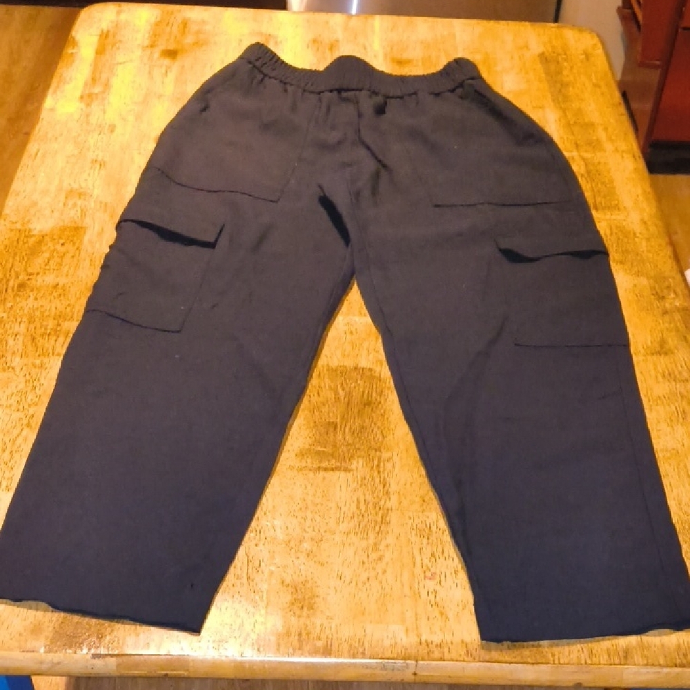 Men's Black Cargo Pants